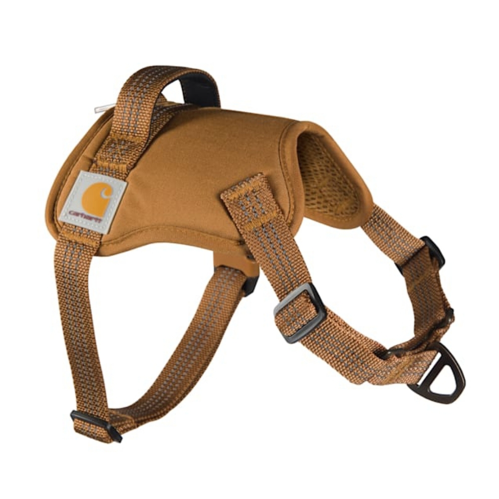 NWT • CARHARTT No Pull Dog Harness with Reflective Accents (Brown • LARGE)